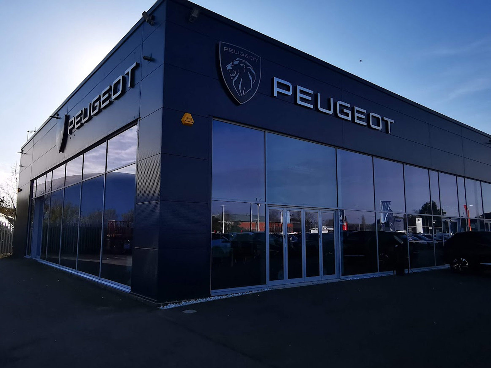 Peugeot Dealership Signage